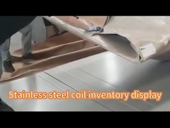 Roestvrij staal 201 304 316 409 Plaat/plaat/spoel/strook gb3280 roestvrij staal spoel