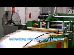 Gegalvaniseerde stalen spoel gesneden metalen dakplaat ijzeren stalen tin dak gegolfde gegalvaniseerde plaat Ga